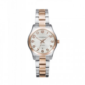 RELOJ ACERO IP ROSA VICEROY