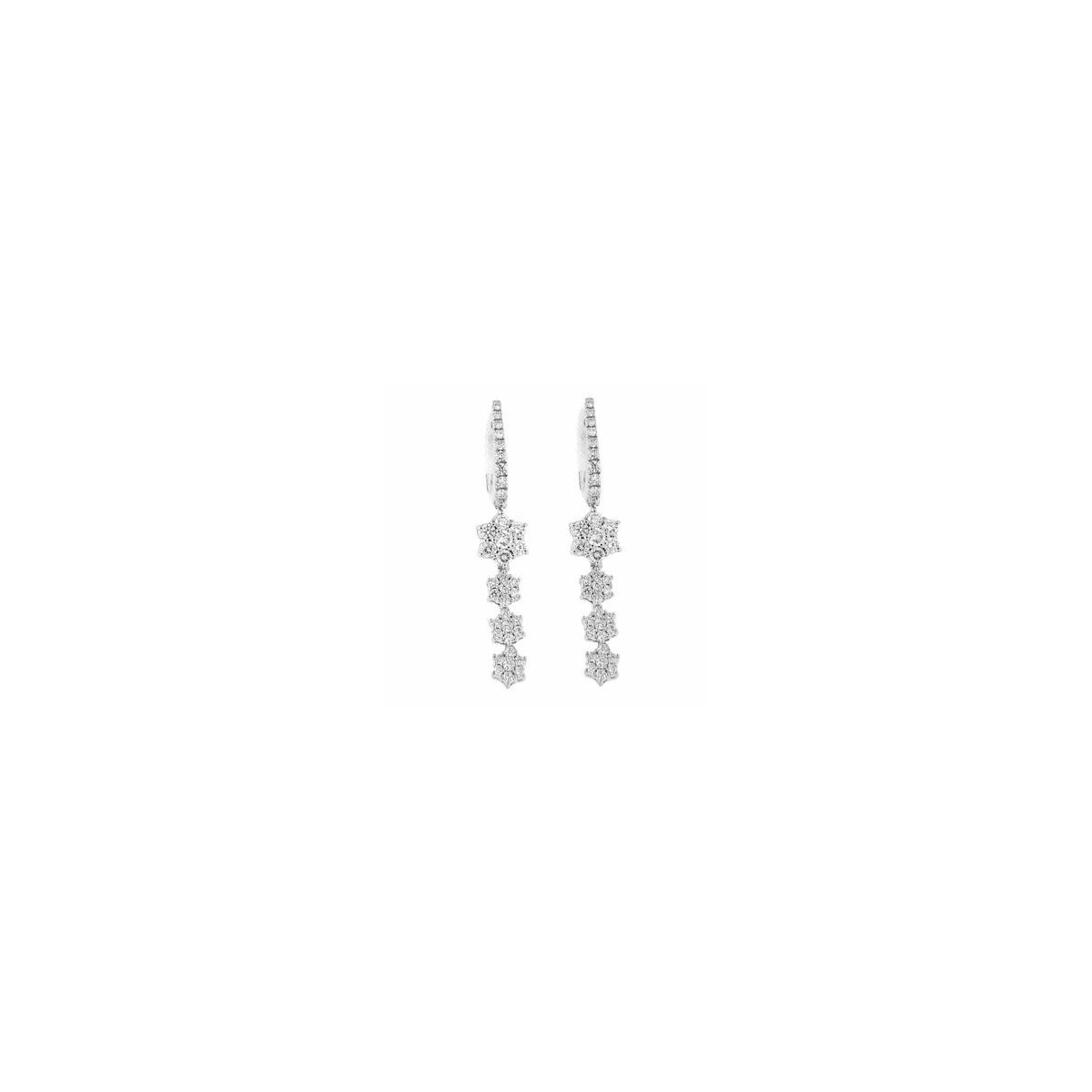 PENDIENTES O/BLANCO Y BRILLANTES 1.05 QT