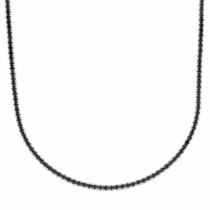 COLLAR RIVIERE PLATA 45 CM (2 MM) C.NEGR