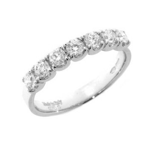 ANILLO O/BLANCO Y BRILLANTES 0.90 QT