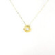 COLLAR ORO CHATON BRILLANTE 0.04 QT