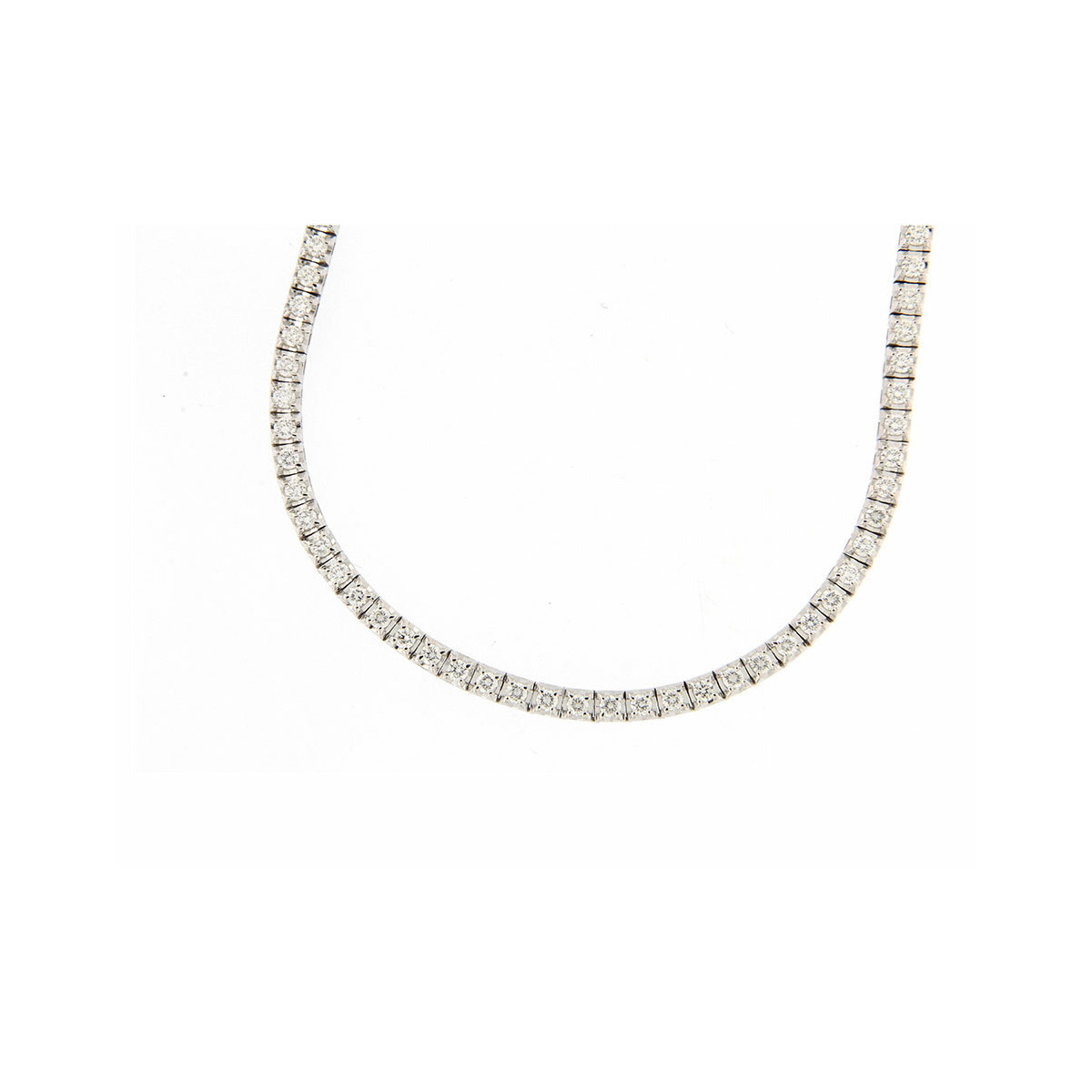 COLLAR RIVIERE BRILLANTES 6.00 QT  G SI