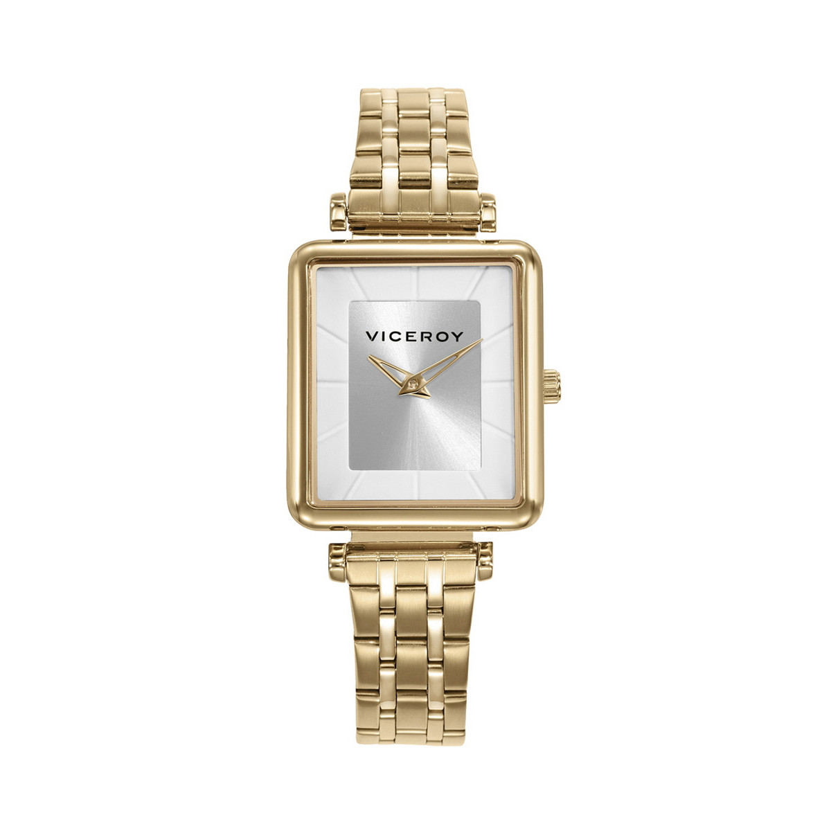 RELOJ ACERO IP DORADO VICEROY